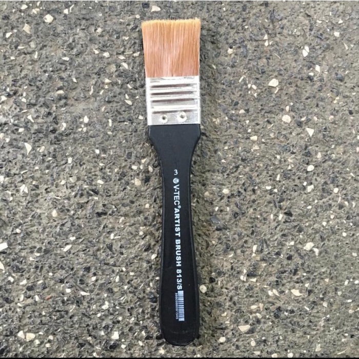 

RB Brush Kuas gagang pendek Merk V Tec 813S Decoupage Nilon
