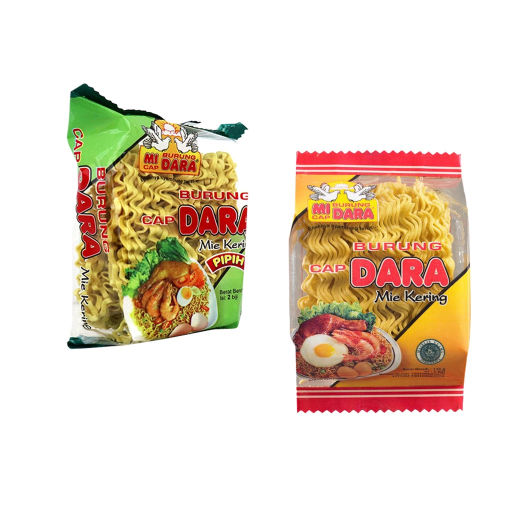 

Mi Burung Dara 140gr/Mie Telur/Noodles