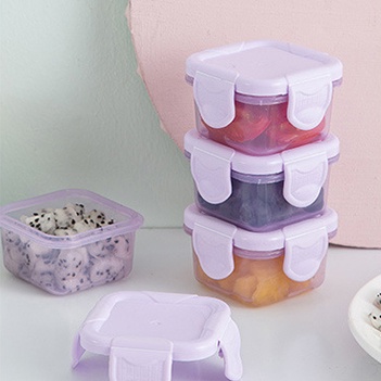 ZOEZOE Baby Food Container Wadah Makanan Kecil MPASI Bayi 60ml