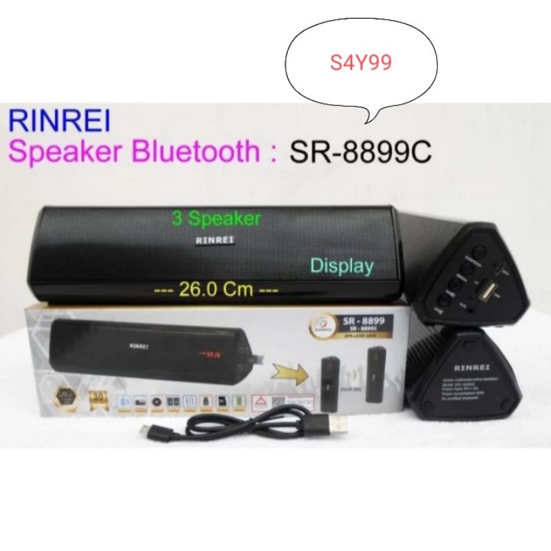 Speaker Mini Rinrei SR-8899C