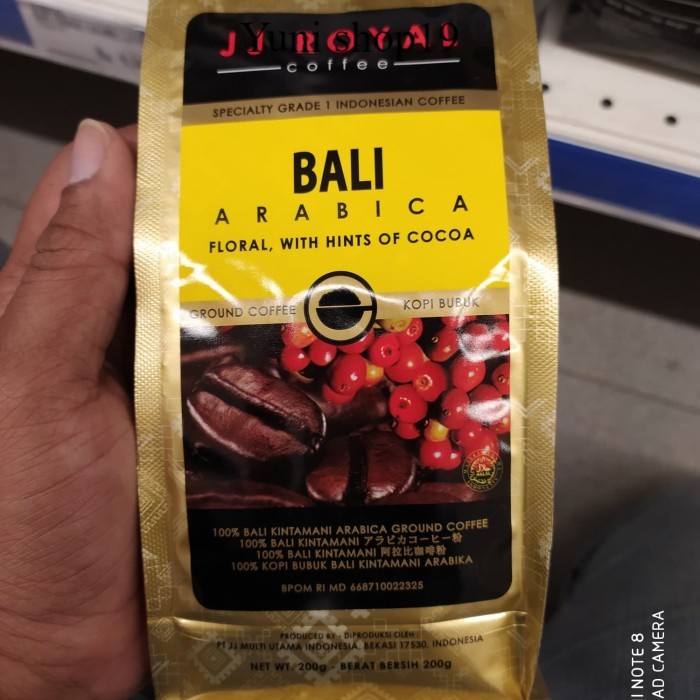 

kopi jj royal bali arabica bubuk 200gr