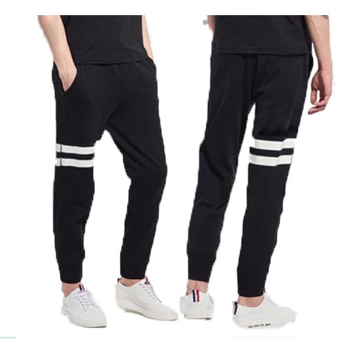 Celana Panjang Joger Training Pants Pria Variasi List - Kefin