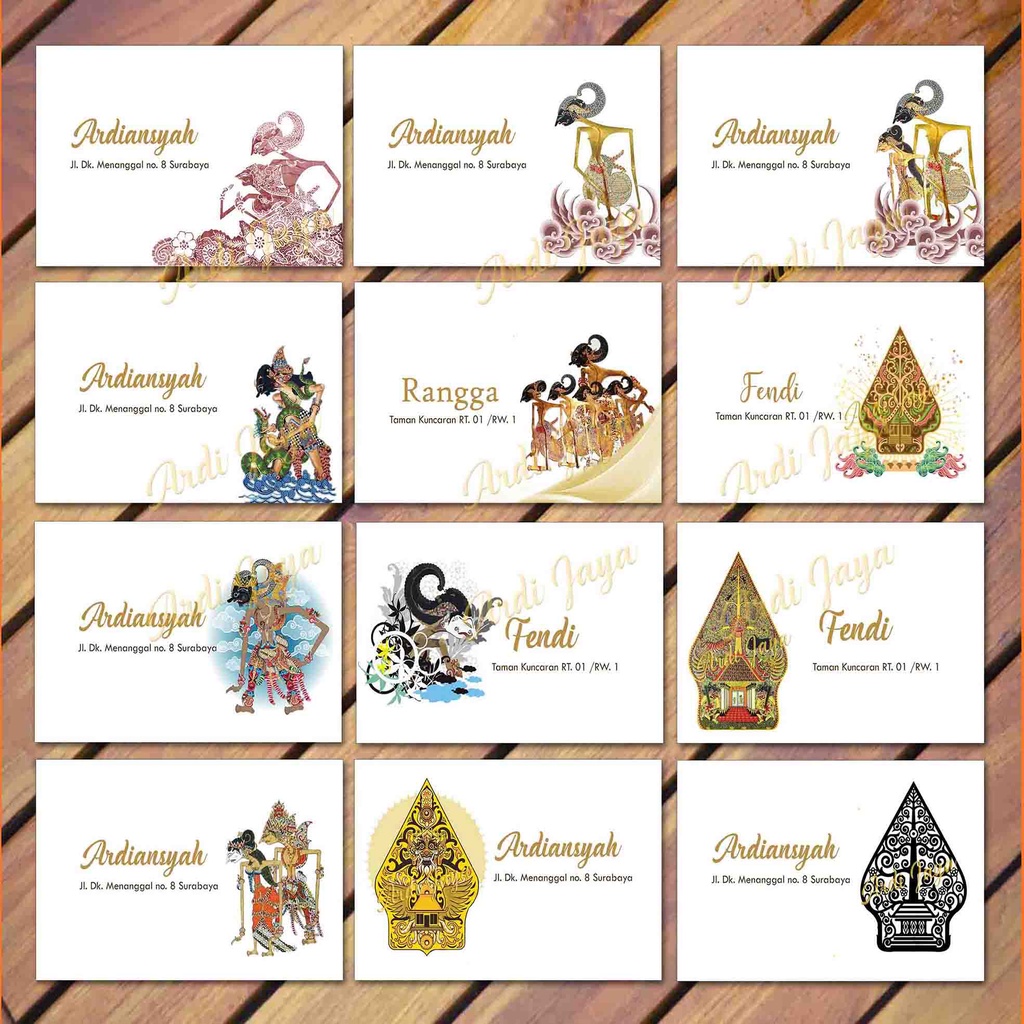 

Amplop Kondangan, Buwuhan Manten Costom Seri Wayang sehari jadi I Amplop sudah berperekat