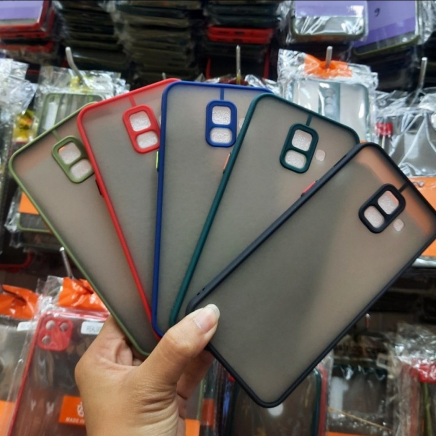 Hybrid Case Dove Fuze Warna Samsung A10 / A20 / A30 / A50 / A70 / A7 2018 / A9 2018 / M20 / A8 PLUS