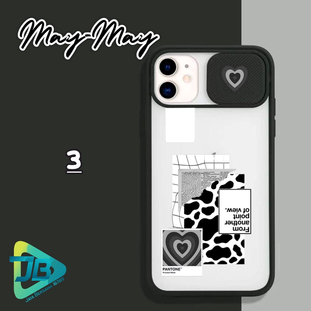 SOFTCASE SLIDE KAMERA MAY MAY OPPO VIVO SAMSUNG XIAOMI REALME IPHONE ALL TYPE JB4872