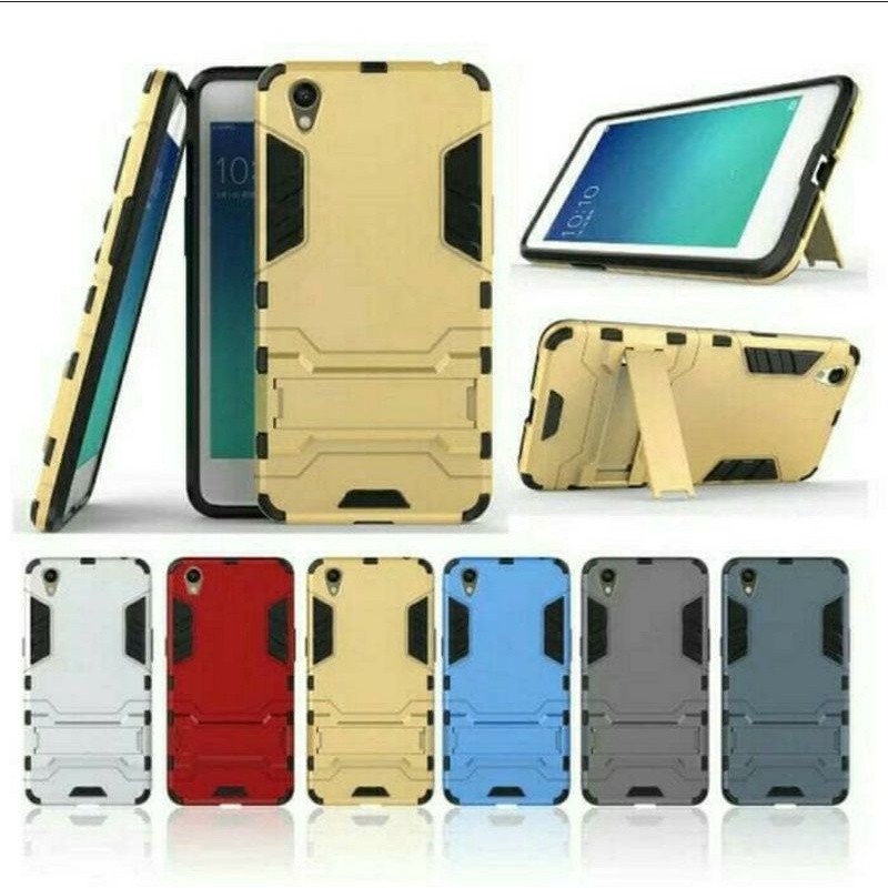 Case Iron Samsung A6+ 2018 A7 2018 A8 2018 A8+ 2018 Stand Robot Transformar