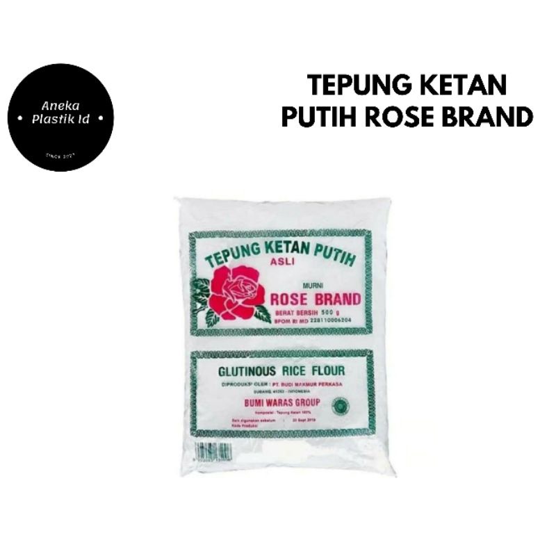 

Tepung Ketan Putih Rose Brand 500gram