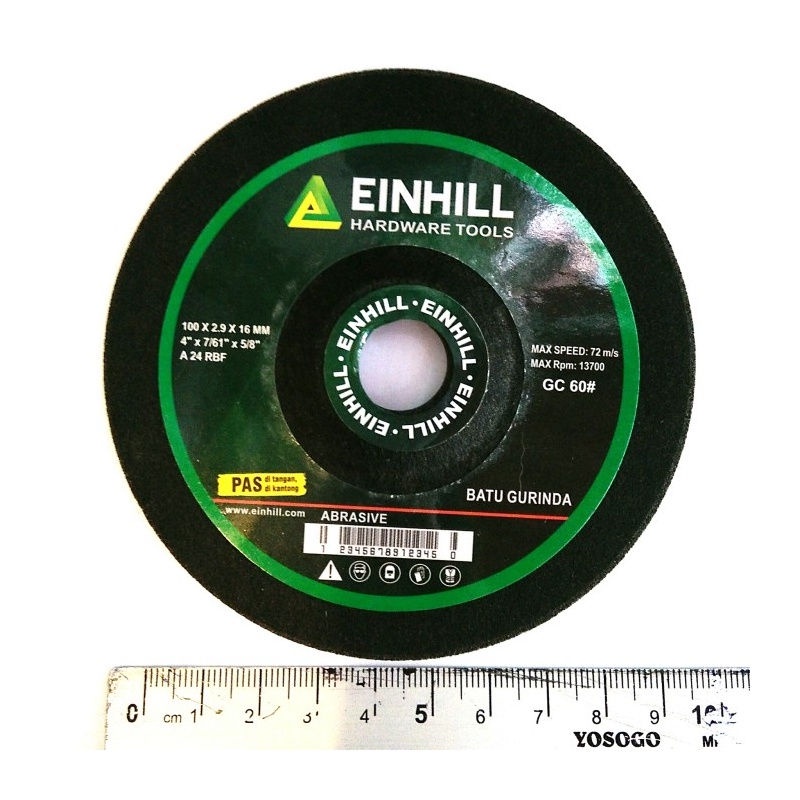 Batu Poles Flexible kaca 4" Einhill