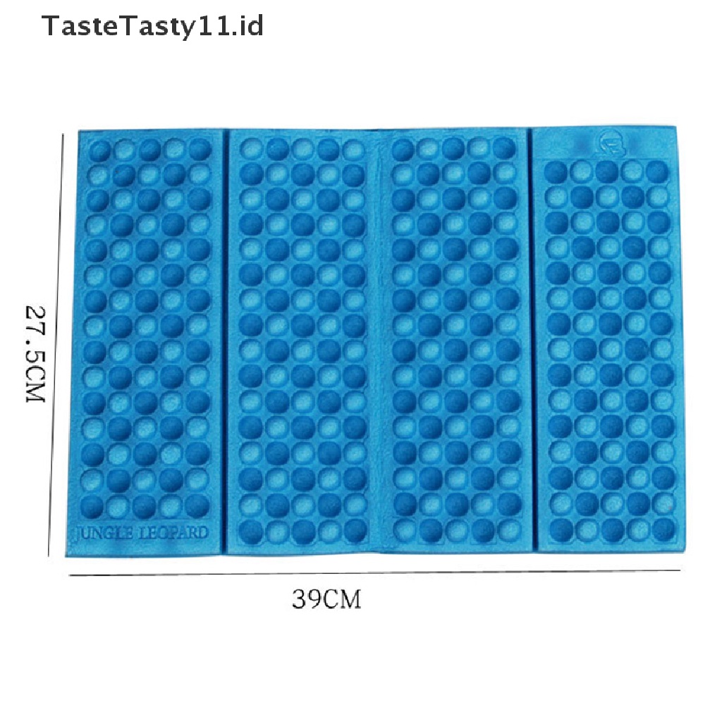 (TasteTasty) Alas Duduk Lipat Bahan Busa Lembut Untuk Camping / Hiking / Piknik / Pantai