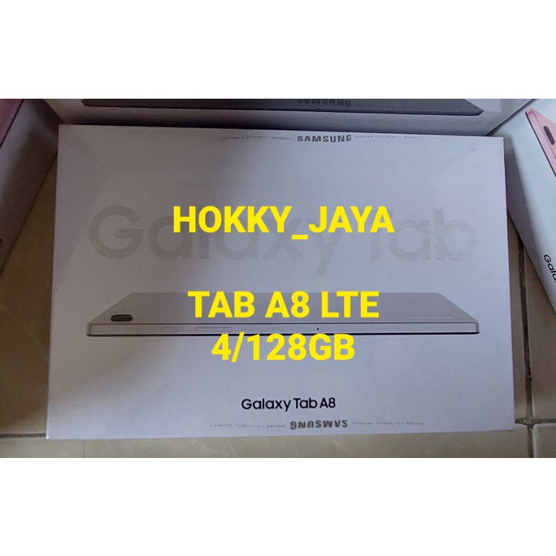 Samsung Galaxy Tab A8 LTE [4/128GB] Garansi Resmi Sein-SIlver