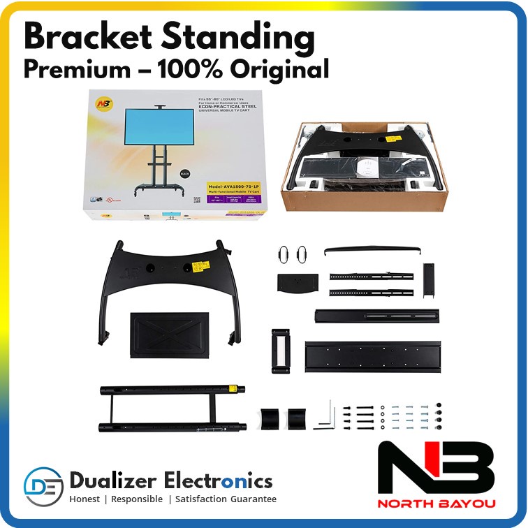 Bracket Standing TV/Monitor LED 85 80 75 70 65 60 55 Inch Stand TV Premium