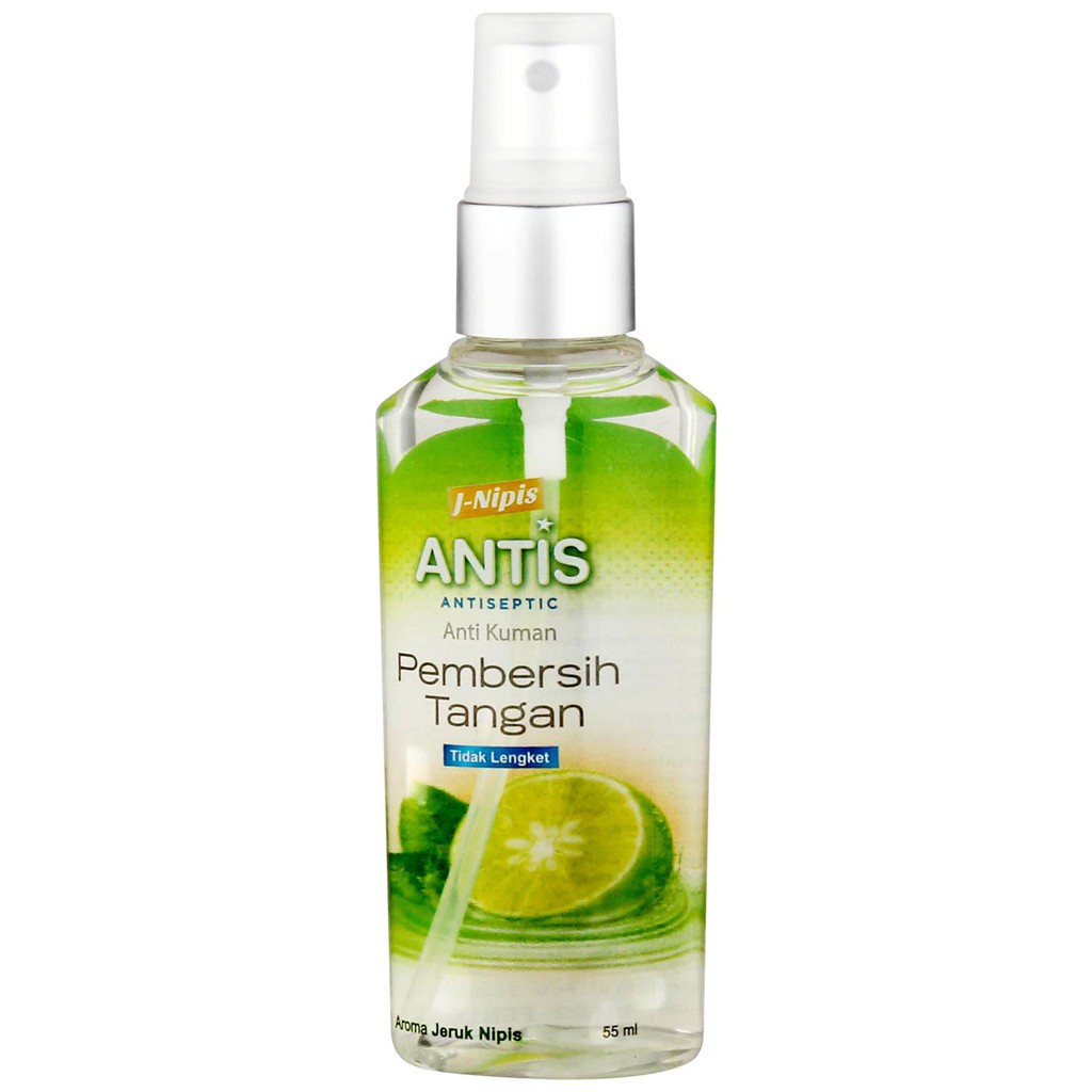 Antiseptik Antis Hand Sanitizer Spray 55ml Antikuman Antis Spray