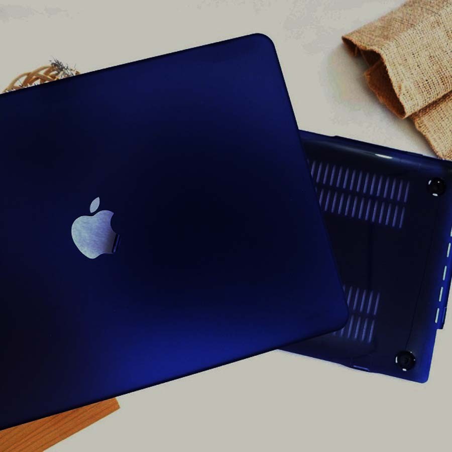 Casing Cover Shell Hardcase Apple Macbook Air 13 inch A1466 A1369 2010 2017 - Navy Blue