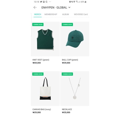 DP ONLY PO MERCH UNIFORM ENHYPEN