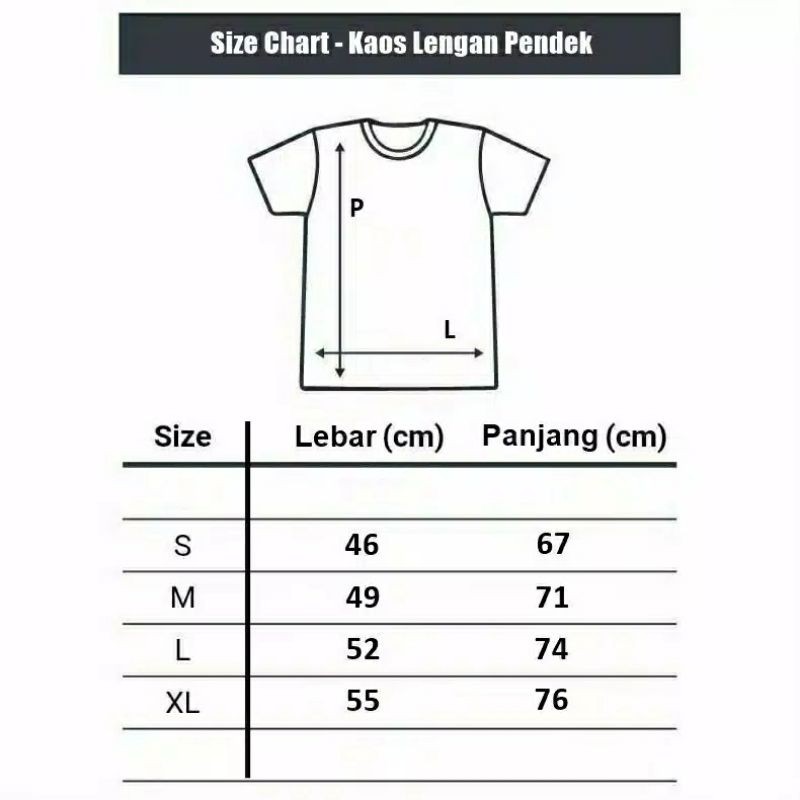 KAOS POLOS PRIA DAN WANITA / UNISEX / BAHAN COTTON 100% *BEST SELLER*