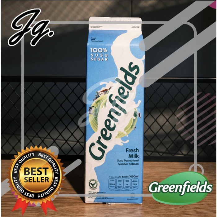 

Ee5F10 Greenfield Fresh Milk 1 Lt Liter Seliter | Susu Segar 1 Karton 6Gddv