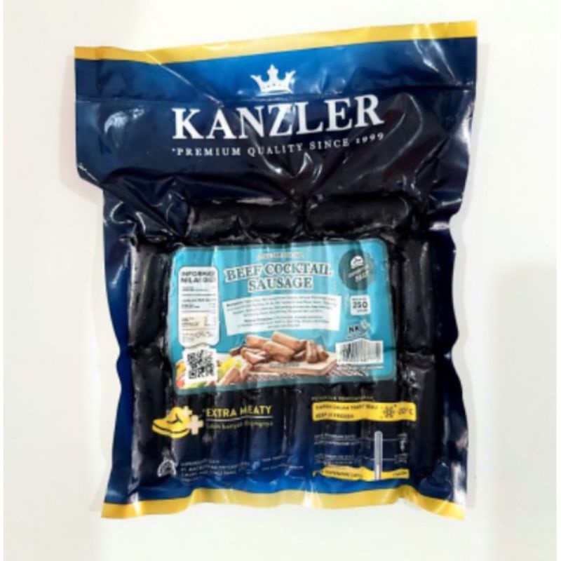 

Sosis Kanzler Beef Cocktail Sausage / Sosis Mini 250gr