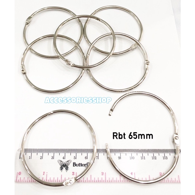 

Ring buka tutup 65mm/ring binder/ring buku sampel-1pcs