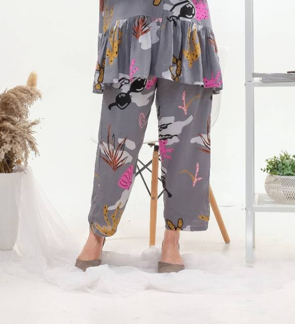 Karina Piama Set, DRESS MUSLIM, baju wanita, baju gamis, dress, gamis, Baju gamis, fashion wanita
