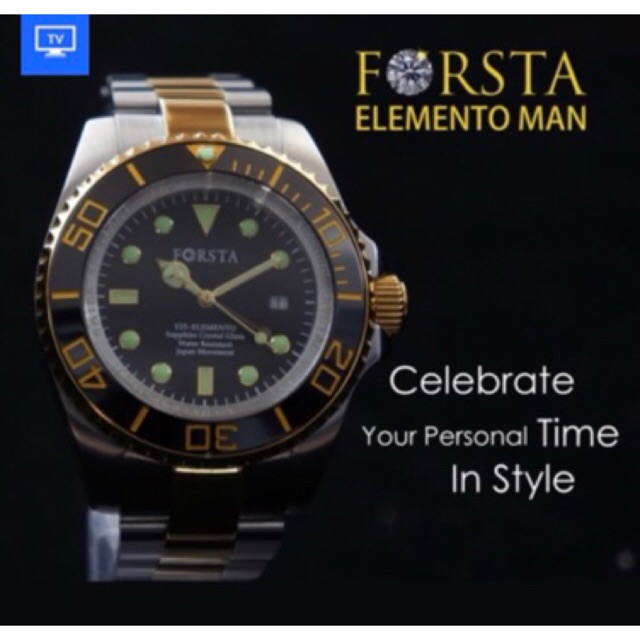 Forsta elemento man watch jam tangan