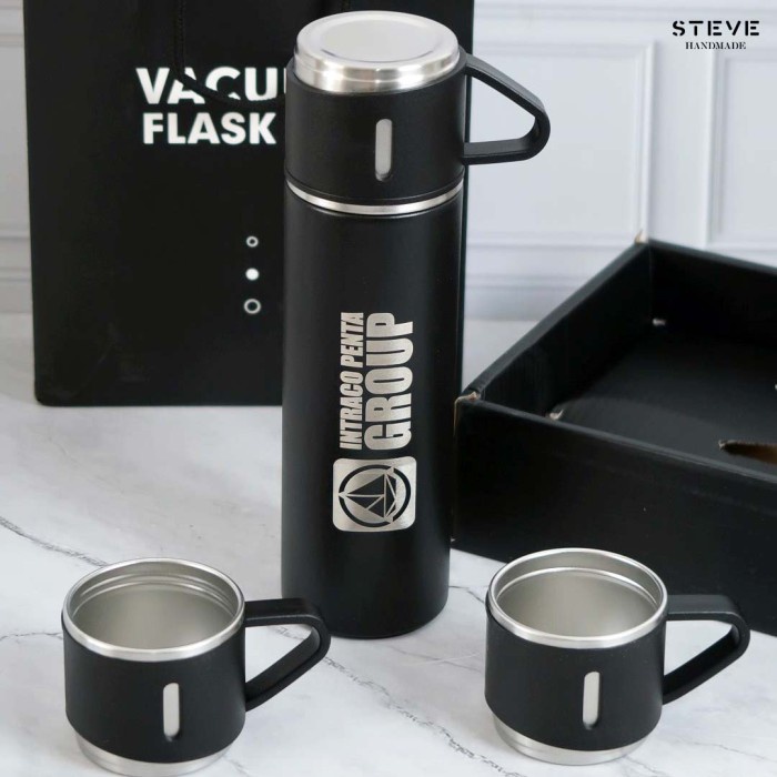 Termos Tumbler Gift Set Vacumm Flask 500ml Cangkir Mug Minum TM0630