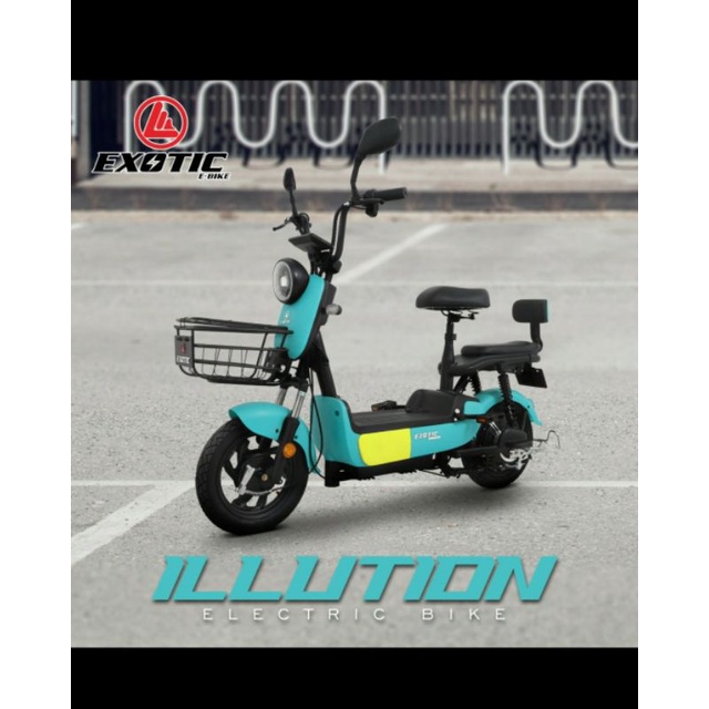 Sepeda Listrik EXOTIC ILLUTION Electric E Bike By Pacific 500 Watt