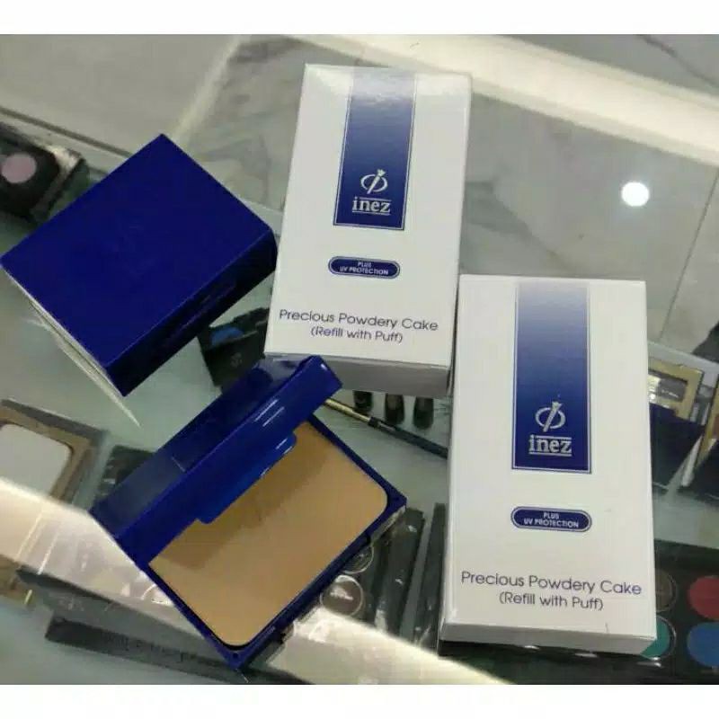 Inez Compact Powder Refil Isi Ulang Bedak Padat
