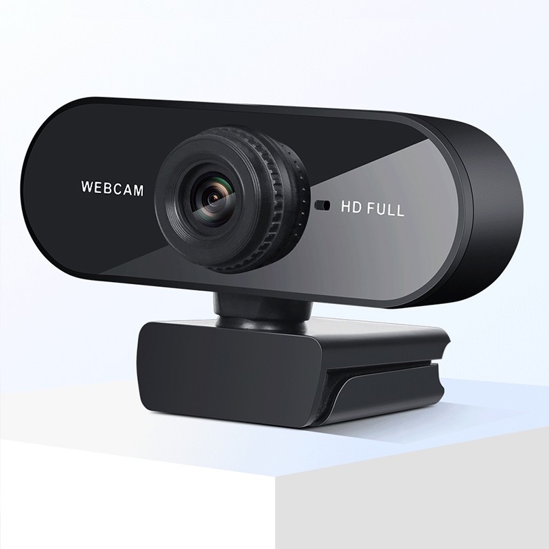 Bonkyo Webcam PC Hd 1080p 85° Wide Angle 2mp 1920x1080p Dengan Mikrofon Untuk Komputer Pc/Laptop