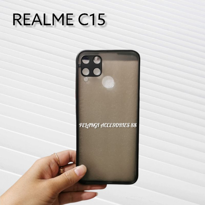 CASE REALME C15 SOFTCASE CASE DOVE CASE FULL COLOUR