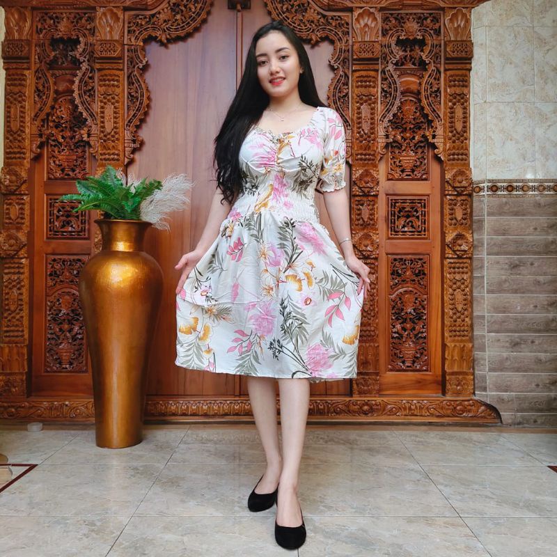Dress Diandra Korean Bali rayon super