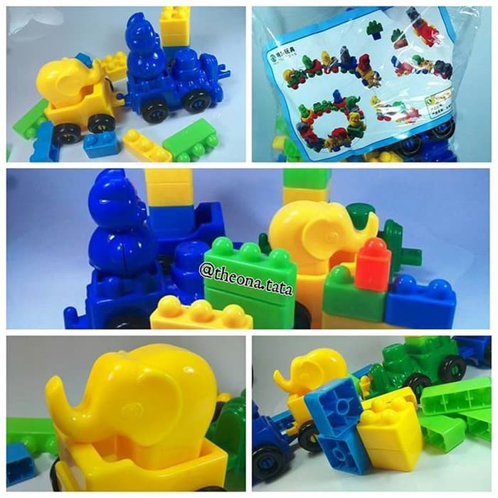 SUPER PROMO!!! Mainan Bricks Lego Blocks Yaohui Toys Model Lego Kereta Animal