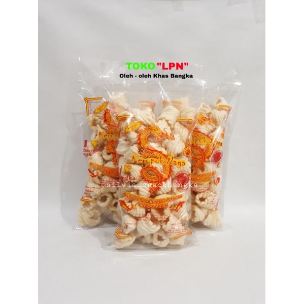 

Kerupuk Spiral Pir Khas Bangka Merk Naga
