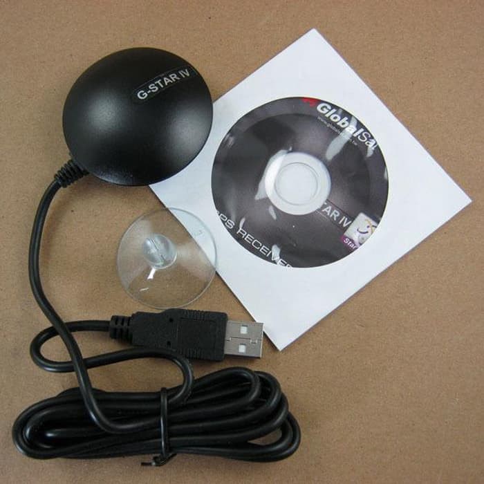 Globalsat Bu-353S4 Usb Gps Receiver ( Black ) Exclusive