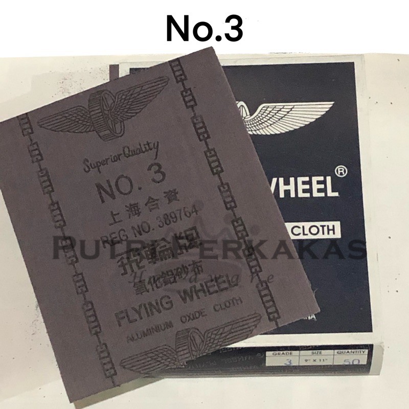Promo Grosir Amplas Besi Flying Wheel No 3 Per 50 Lembar bWZlEgDuljMdgM