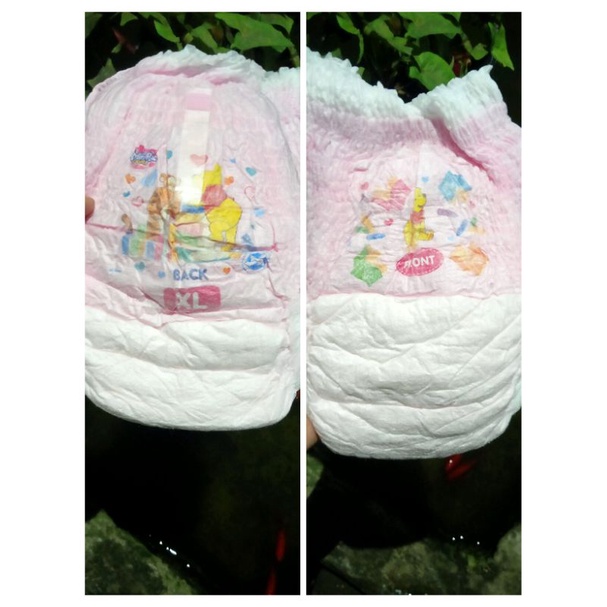 mamypoko royal/extra soft/soft pink non kemasan M &amp; XL