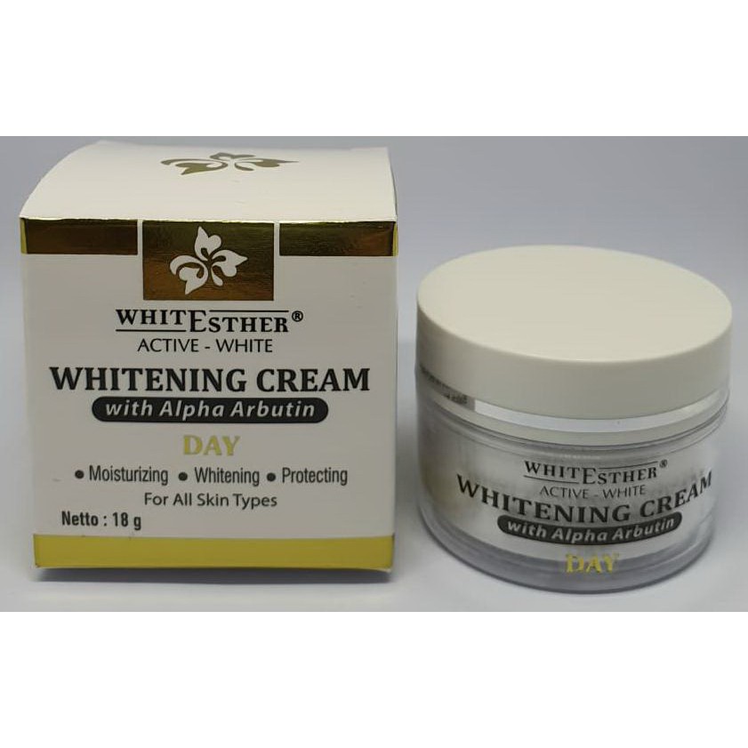 Whitesther Active White Whitening Day Cream for All Skin Types