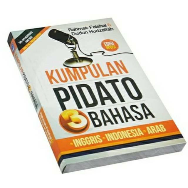 Kumpulan Pidato 3 Bahasa Inggris Arab Indonesia Pustaka Arafah Shopee Indonesia