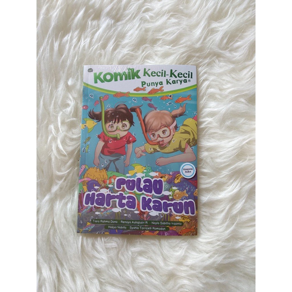 KOMIK KKPK PULAU HARTA KARUN Hasya Nabilla dkk