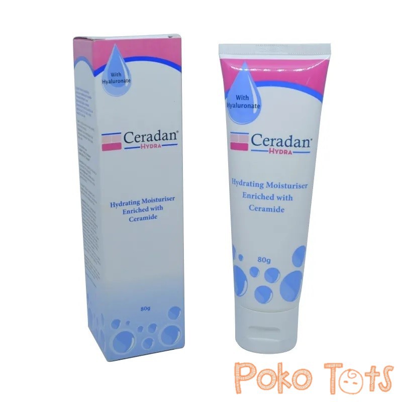 Ceradan Hydra 30 &amp; 80gr Hydrating Moisturiser Enriched with Ceramide Krim Pelembab Kulit