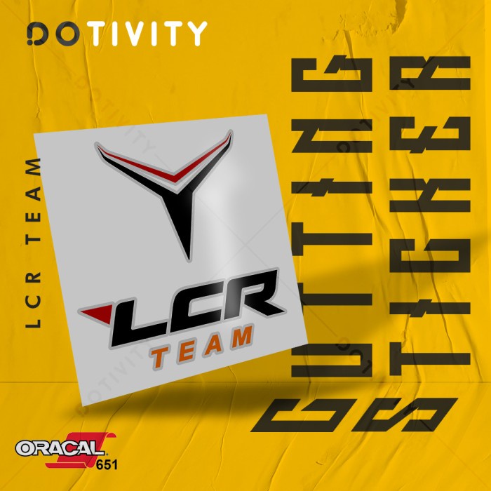 

Cutting Sticker LCR TEAM 3 Colors