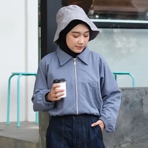 Pro - Vada Colar Crop - Jaket Crop Wanita