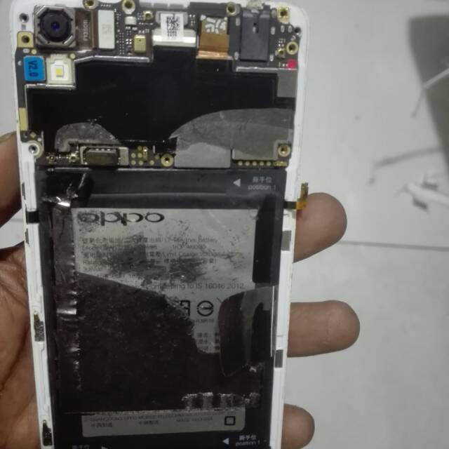 Mesin oppo r7s masih segel minus lcd