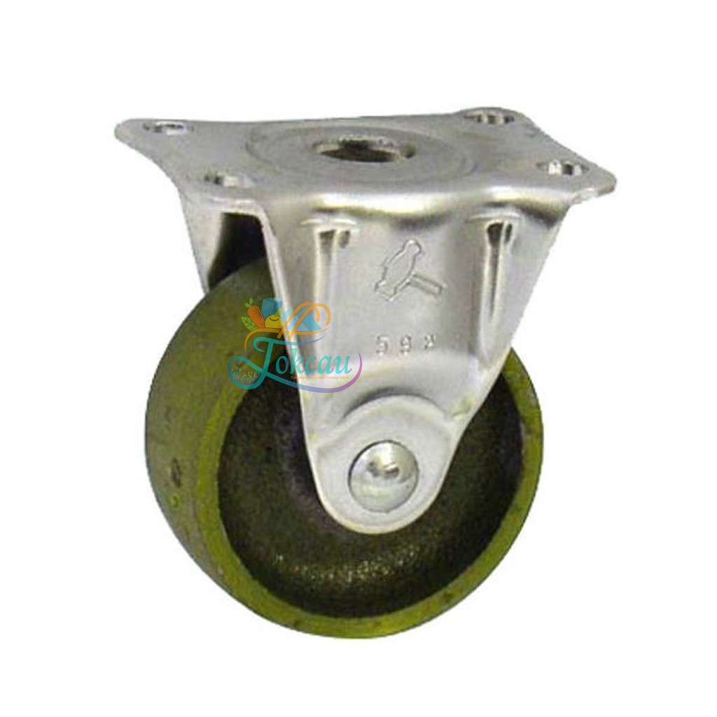 Roda Caster / Troli / Troly Besi 3 Inch Mati ( Fixed ) Hammer