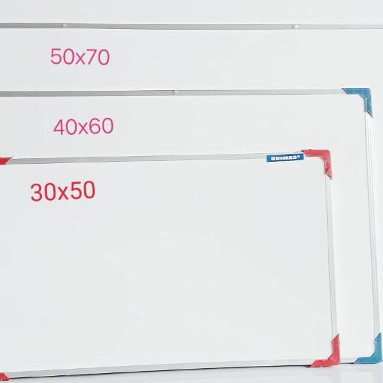 

Best Seller!! (mdw-491) 40x60 Whiteboard papan tulis biasa dan MAGNET