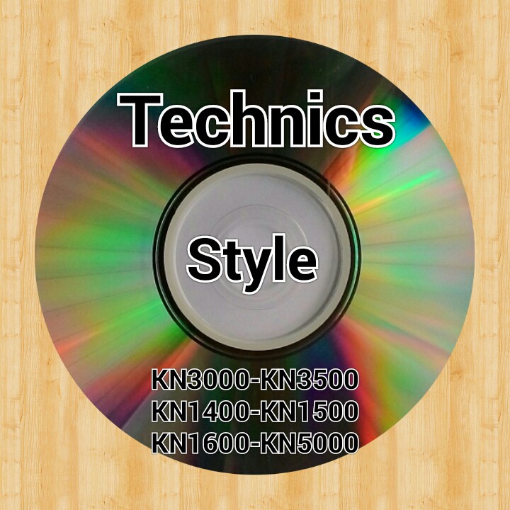 Technics Style KN3000-KN3500-KN1400-KN1500-KN1600-KN5000