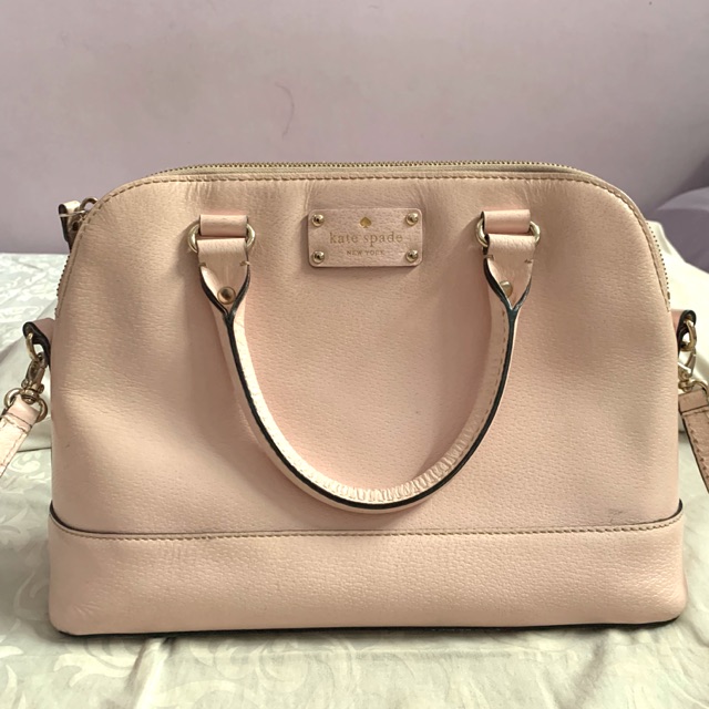 Kate spade rachelle baby pink preloved second