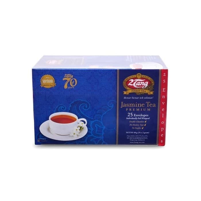 

Teh 2 Tang / 2Tang / Dua Tang Jasmine Tea Premium isi 25 Pcs