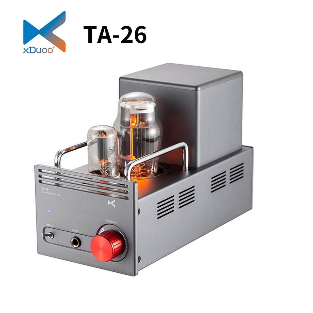 XDUOO TA-26 HIFI Headphone Amplifier High Performance Tube Amplifier Adopt 6N8P 6N5P Tube AMP For Audio