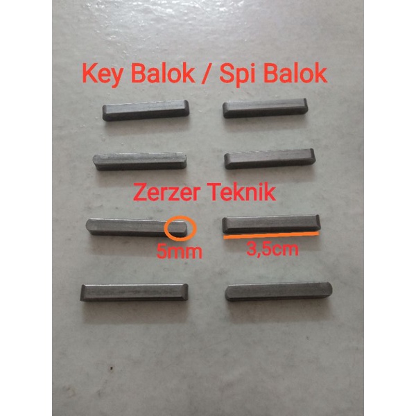 KEY BALOK GX160 / SPI BALOK GX160