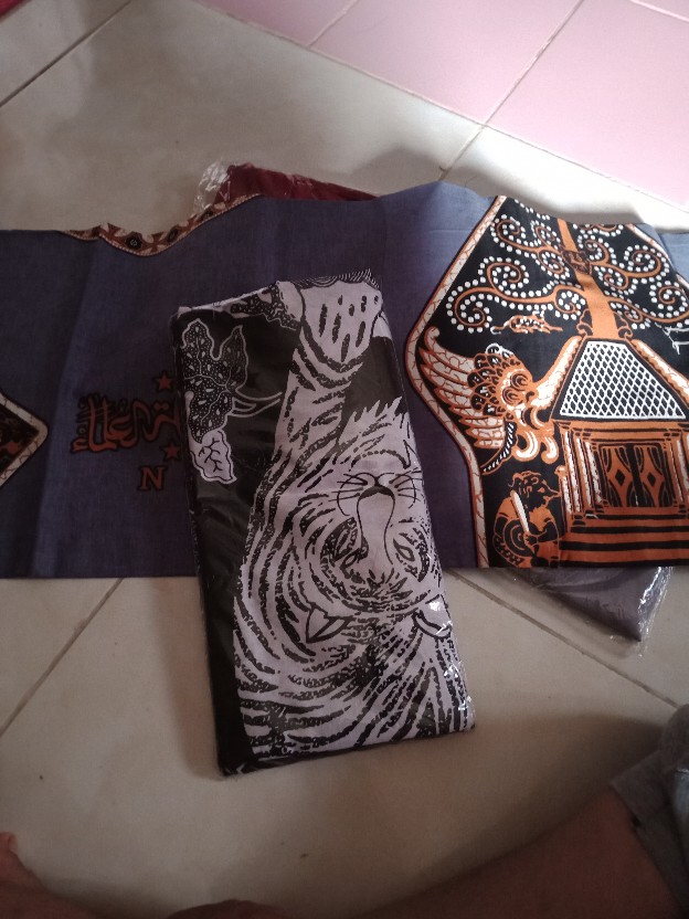 Sarung Batik Motif Kopi / Sarung Batik Pekalongan
